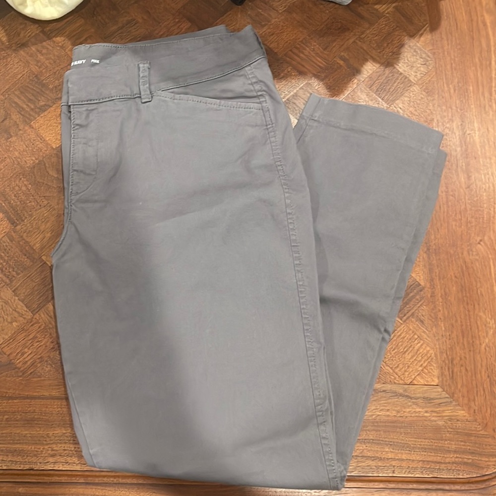 old navy grey pixie pants